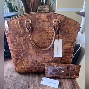 Brahmin bag and wallet
